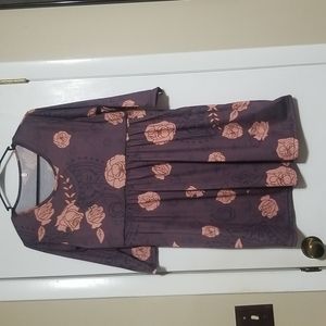 Babydoll cut dress. Size Large.